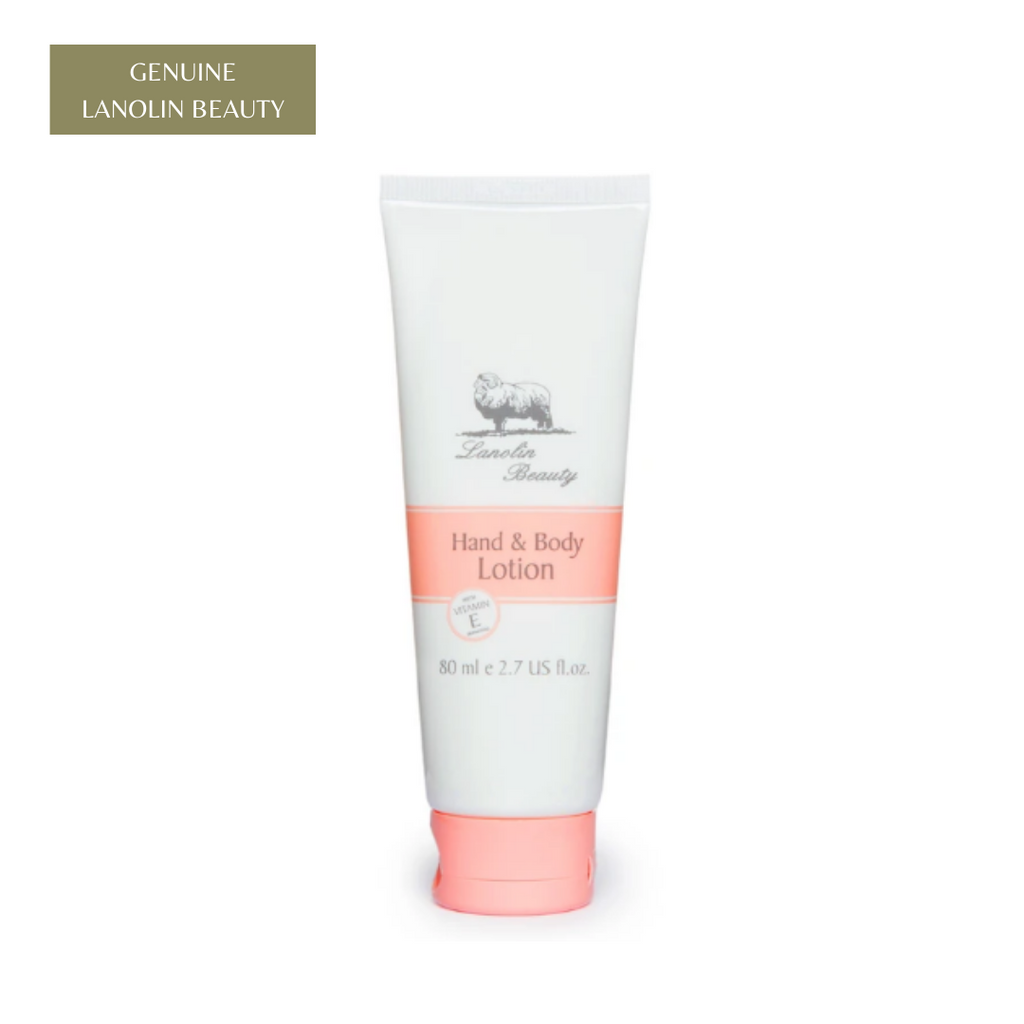 Hand and Body Lotion 80ml - Tube - Lanolin Beauty International