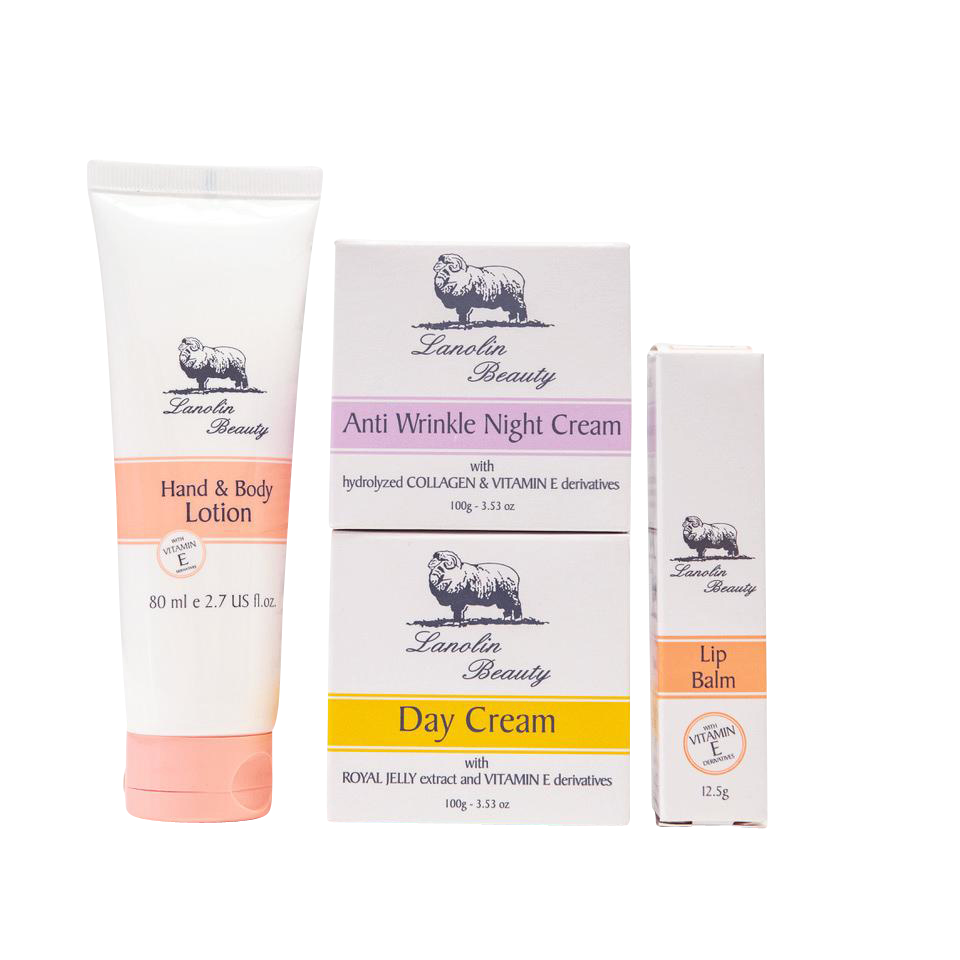 Night Care Bundle - Gift Pack - Lanolin Beauty International