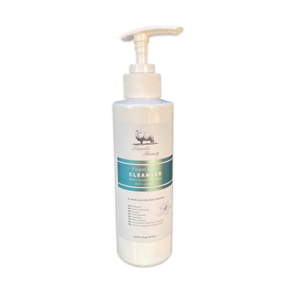 Foam Free Cleanser 250ml - Facial Cleansers - Lanolin Beauty International