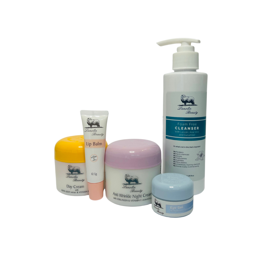 Ultimate Facial Bundle - Gift Pack - Lanolin Beauty International